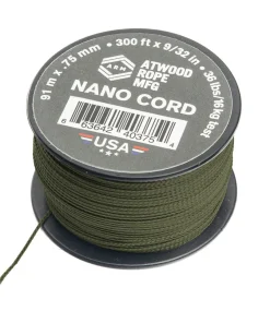 Atwood Rope .75 mm Nano Cord naru, 91 m