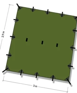 DD Hammocks SuperLight Tarp laavukangas