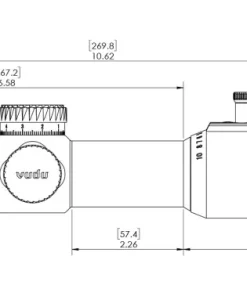 EOTech Vudu 1-10X28MM FFP kiikaritähtäin