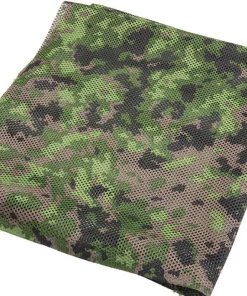 Foxa PES Net 260 verkkokangas, M05 metsäkuvio, metritavara