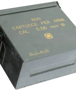 Italialainen korkeampi ammuslaatikko, 5.56 mm, ylijäämä