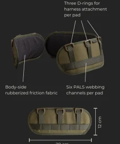 Savotta Valjas 3-Piece Belt Pad pehmuste