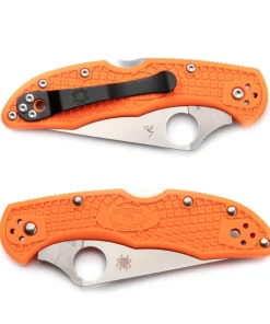 Spyderco Delica 4 FRN Full Flat Ground taittoveitsi