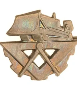 Tsekkoslovakialainen aselajimerkki, metallia, ylijäämä