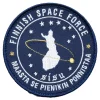 Varusteleka Finnish Space Force moraalimerkki, 90 mm