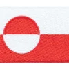 Varusteleka Grönlannin hihalippu, 77 x 48 mm