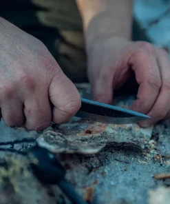Varusteleka Jääkäripuukko 140 nahkatupella