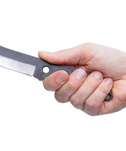 Varusteleka Jääkäripuukko 85 ruotokahvalla ja nahkatupella