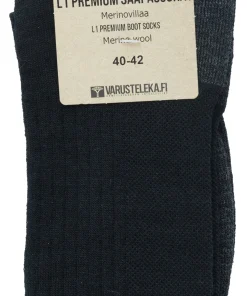 Varusteleka L1 Premium saapassukat, merinovillaa