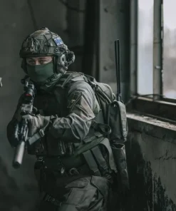 Varusteleka L1 putkikauluri, merinovillaa