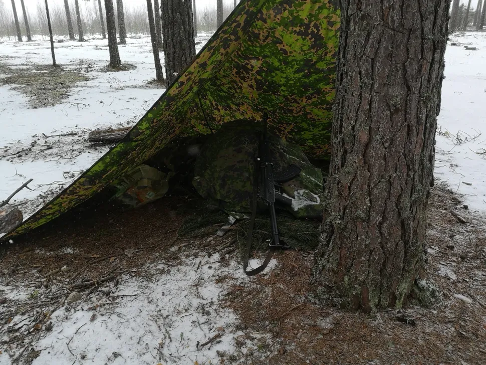 Varusteleka laavukangas