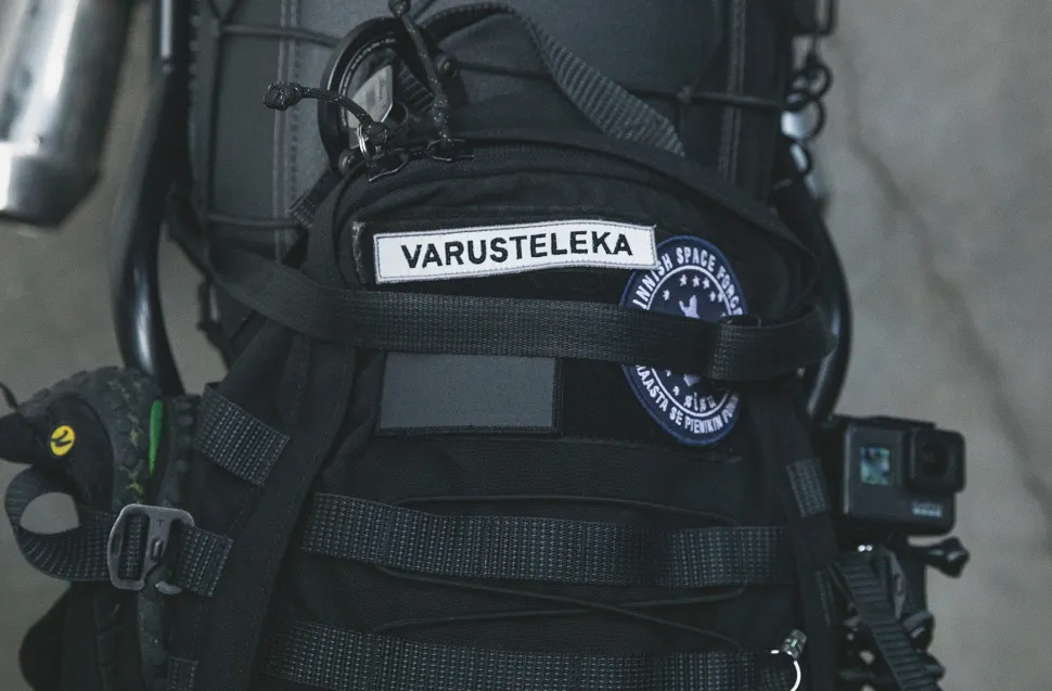 Varusteleka M05 nimilappu omalla tekstillä, 3-Pack