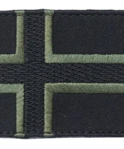 Varusteleka Norjan hihalippu, 77 x 47 mm