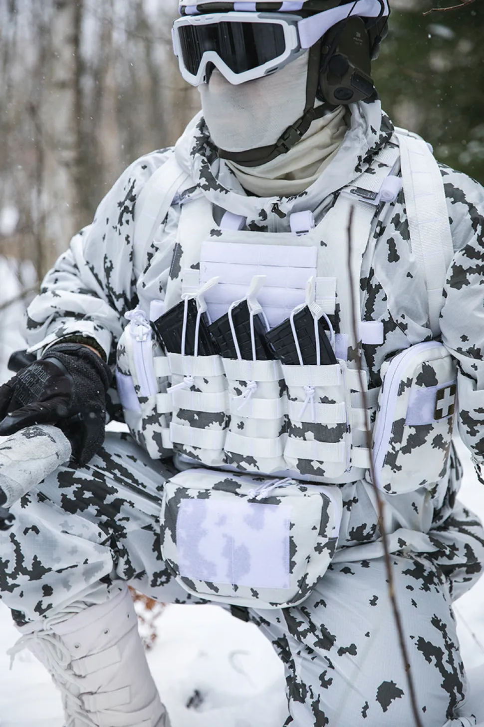 Varusteleka PC18 olkapehmusteet