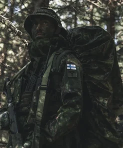 Varusteleka Repun/rinkan sadesuoja, maastokuvioitu
