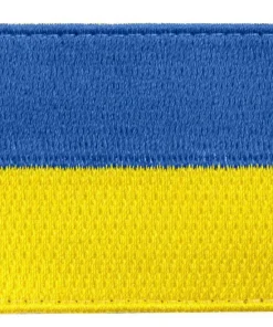 Varusteleka Ukrainan hihalippu, 77 x 47 mm