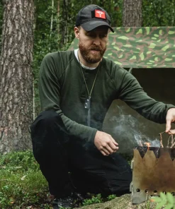 Varusteleka vaarinpaita, merinovillaa