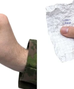 Varusteleka vedenpitävä muistilehtiö